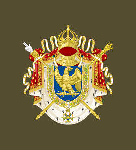 Emperor of the French Imperial coat of arms Symbol their First and ...