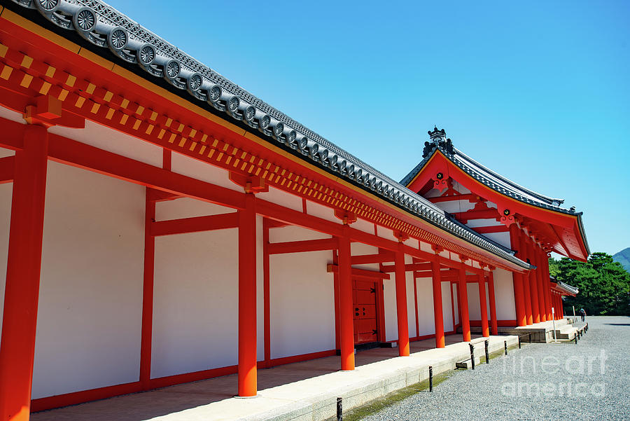Emperors Kyoto Palace Photograph by David Bearden