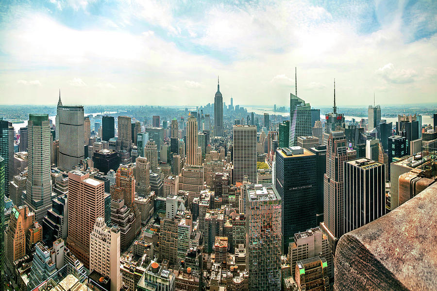 New York City Skyline Photograph - Empire by Az Jackson