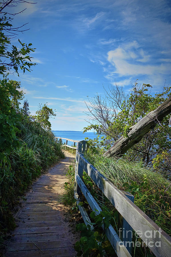 Empire Bluffs Trail 5920 Photograph by Linda Dron Photography | Fine ...