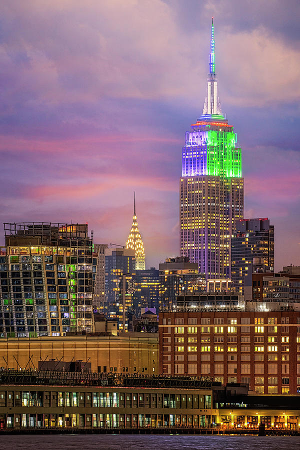 Empire NYC Skyline  Photograph by Susan Candelario