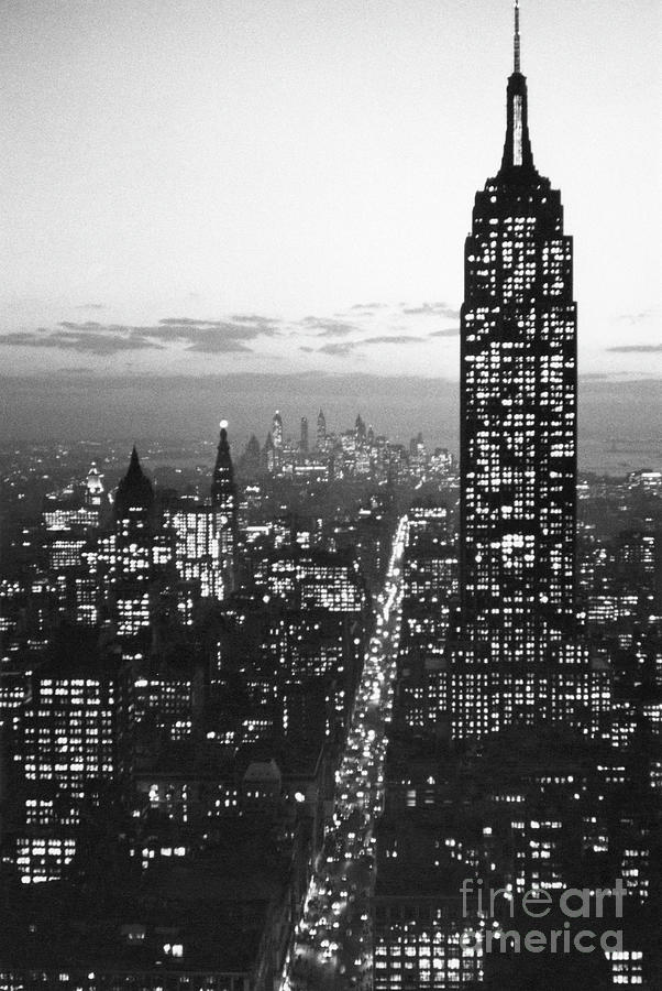 Empire State Building, 1953 Photograph by Angelo Rizzuto
