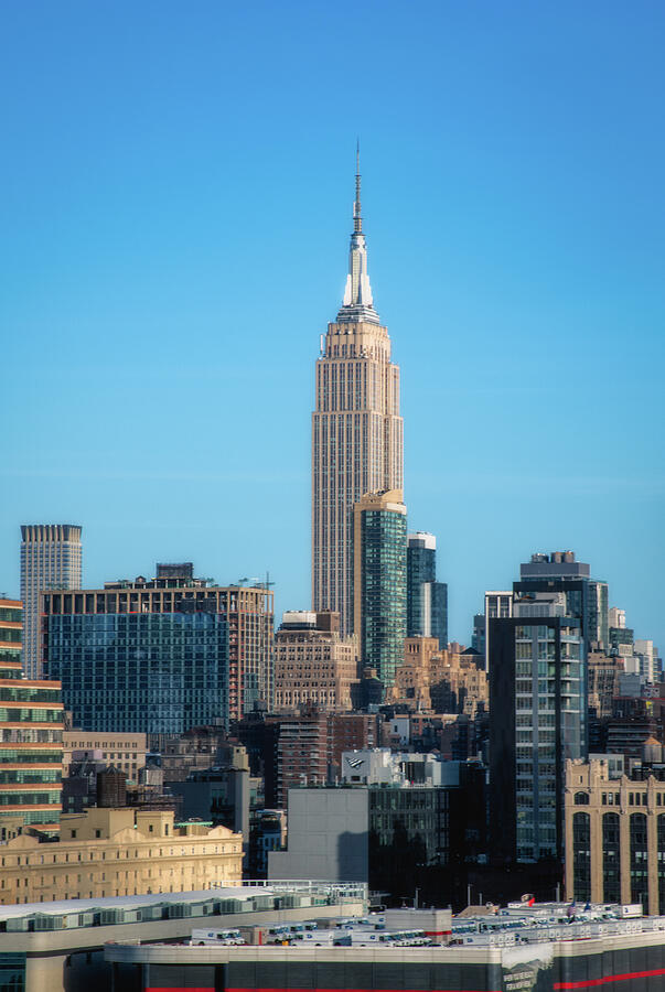 Empire State Building Photograph by Robert J Wagner