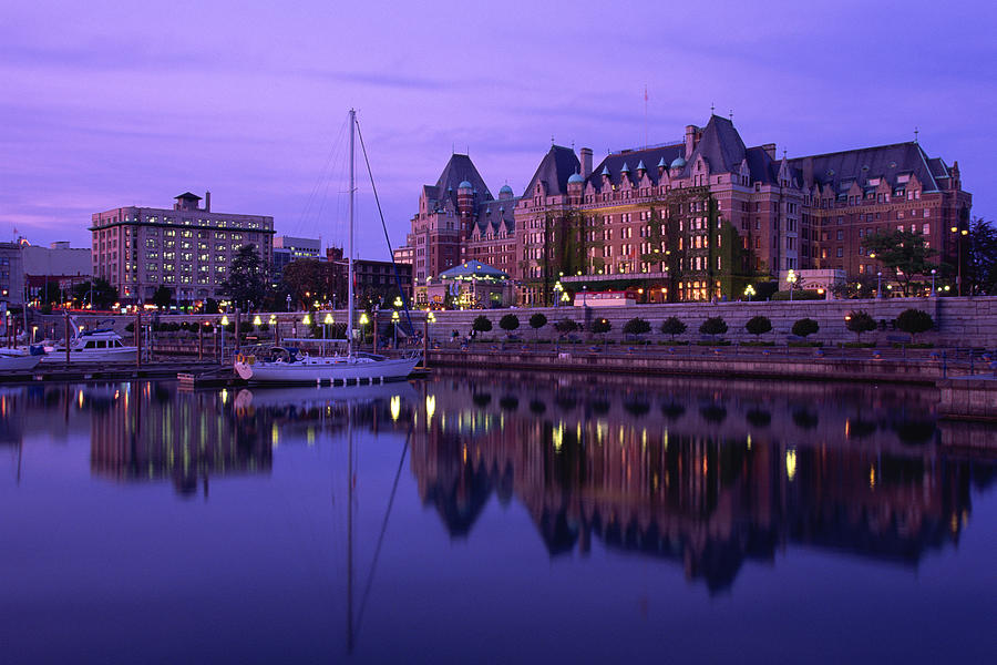Empress Hotel , Victoria , Canada Photograph by Comstock Images