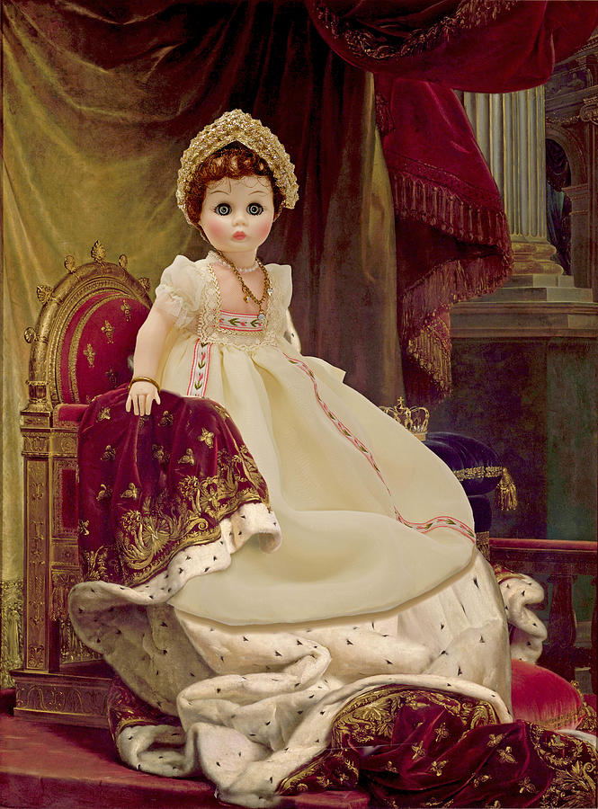 Empress Josephine with Doll  Photograph by Hermes Fine Art