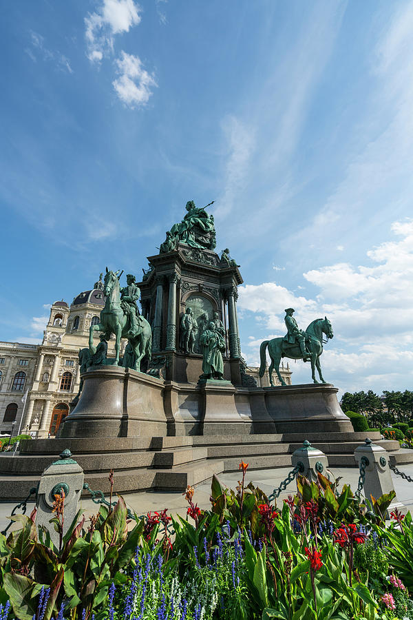 Empress Maria Theresa of Austria Monument in Vienna Photograph by ...