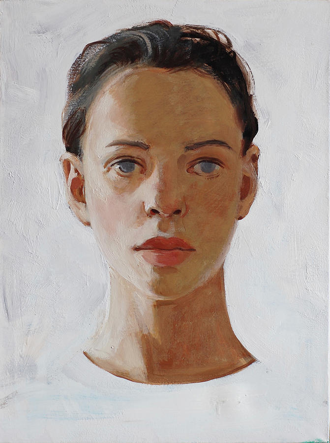 Empty eyes Painting by Maria Trautwein - Fine Art America