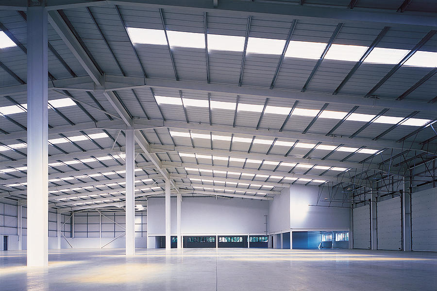 Empty hangar Photograph by Tony Weller
