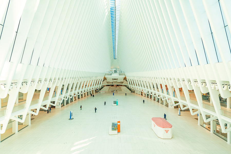 Empty New York City Oculus Photograph by Songquan Deng