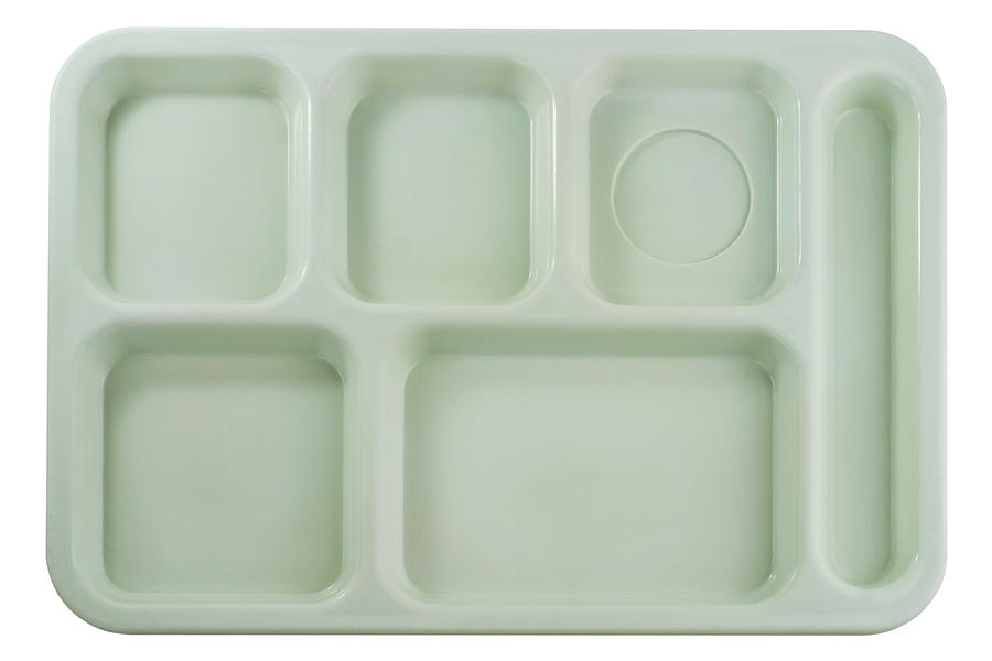Empty School Lunch Tray Photograph by Kcline