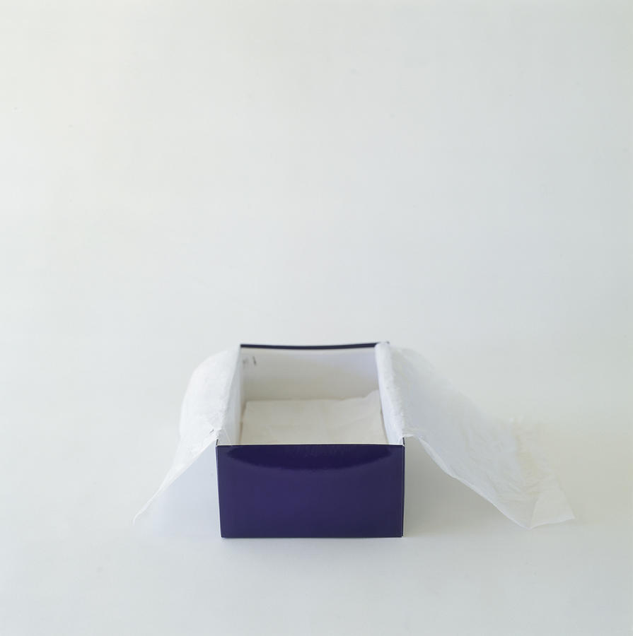 Empty Shoebox Photograph by Jeanene Scott