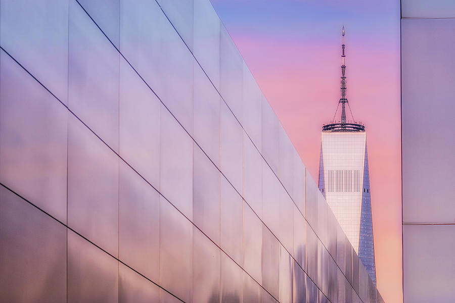 Empty Sky And WTC Photograph by Susan Candelario