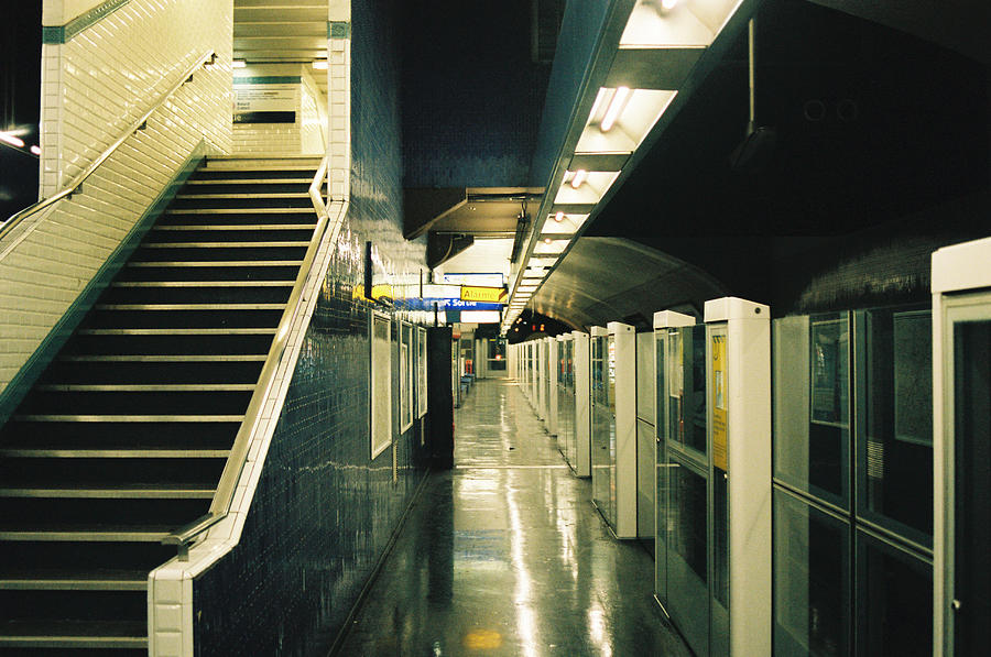 Empty station Photograph by Barthelemy De Mazenod