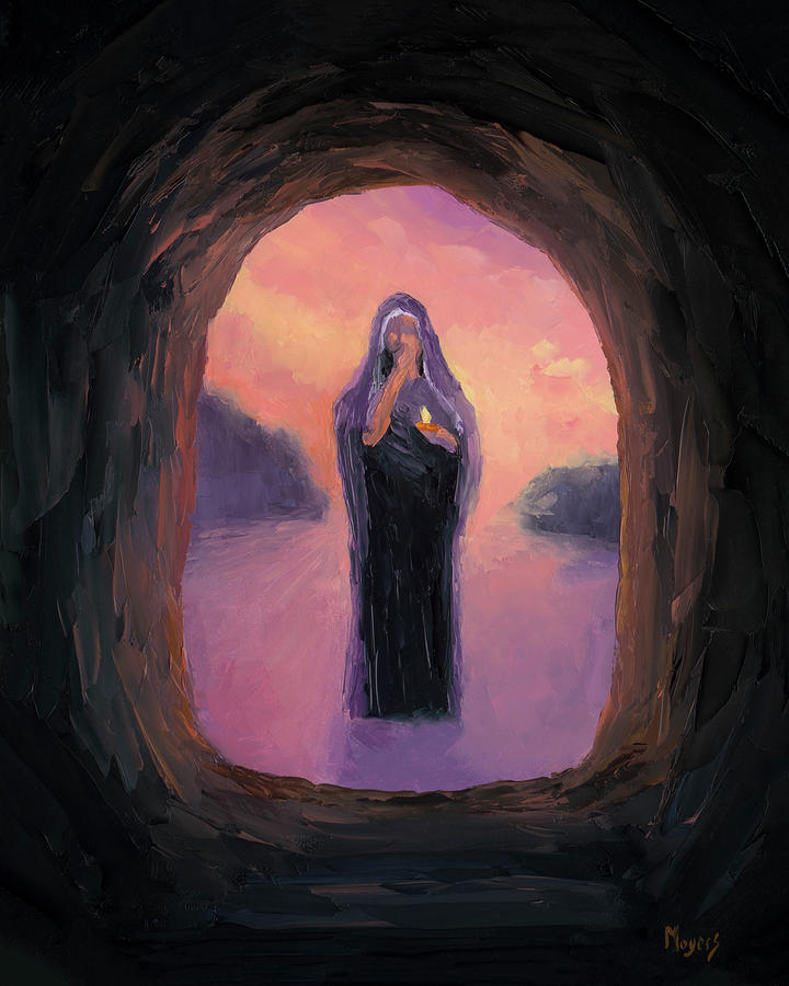 Empty Tomb Painting By Mike Moyers Fine Art America   Empty Tomb Mike Moyers 