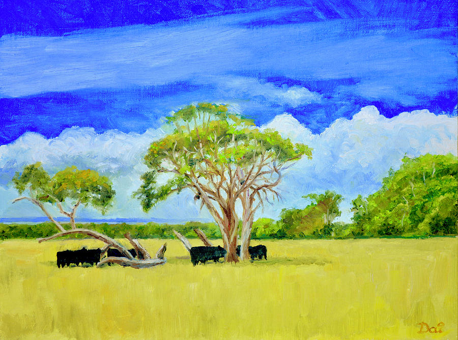 En Route To Walkerville, South Gippsland Painting by Dai Wynn