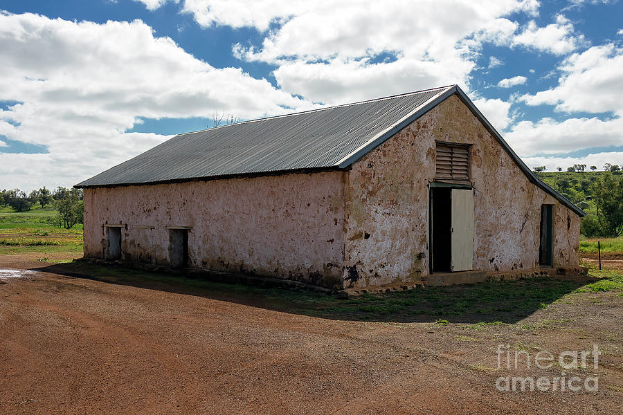 Enanty Barn c.1870, Yarragadee, Western Australia Photograph by Elaine Teague