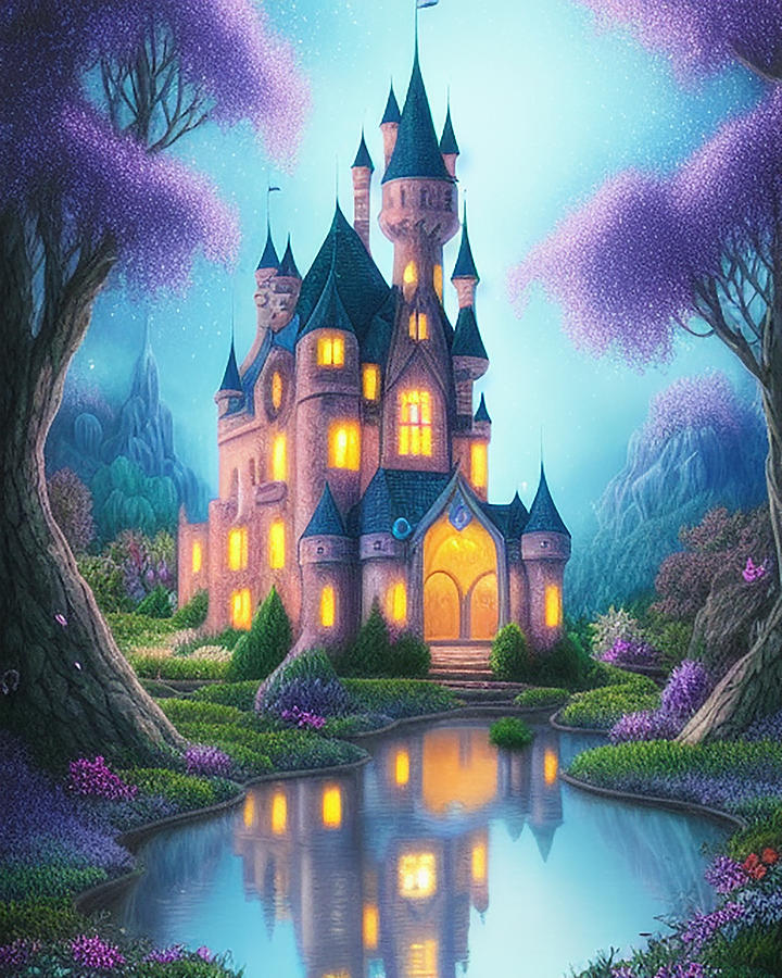 Enchanted Castles 16 Digital Art by Rhonda Barrett - Fine Art America