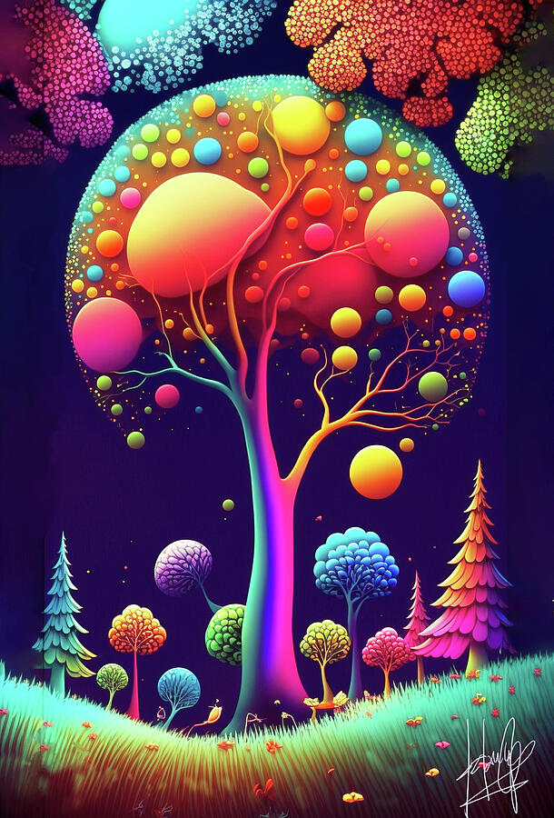 Enchanted Forest 8 Digital Art by DC Langer Enchanted Forest 8 Digital Art by DC Langer