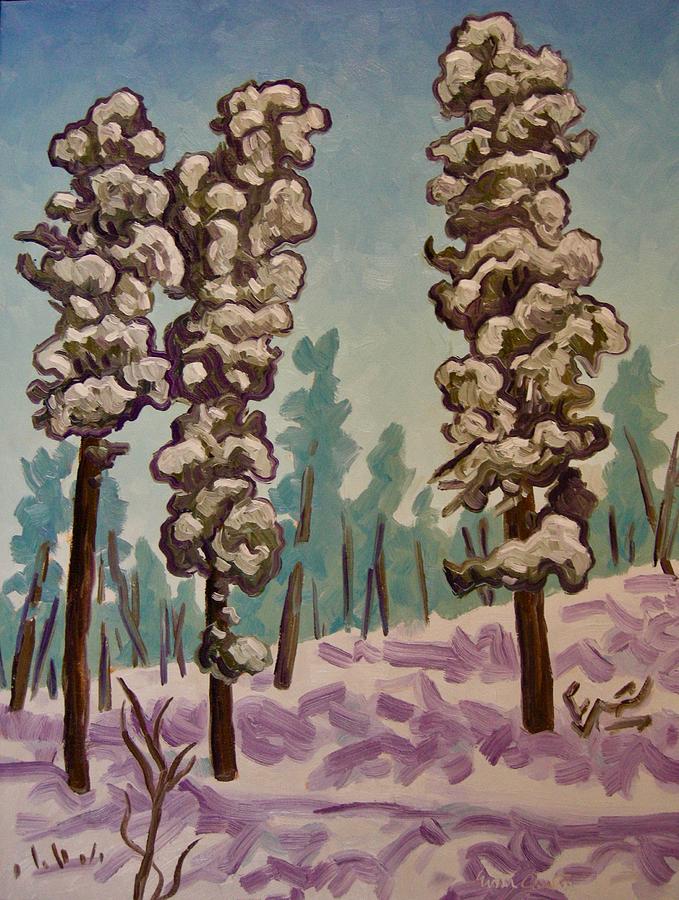 New Mexico Painting - Enchanted Forest by Evan Cantor
