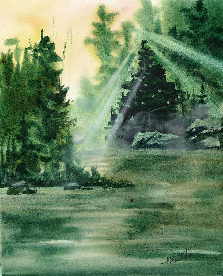 Enchanted Inlet Painting