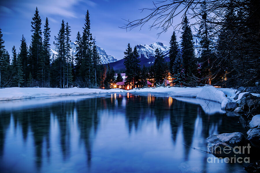 Enchanted Lake Louise Photograph by Thomas Nay Enchanted Lake Louise Photograph by Thomas Nay