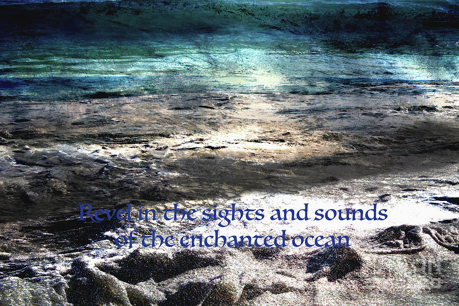 Enchanted Ocean Card Photograph by Katherine Erickson