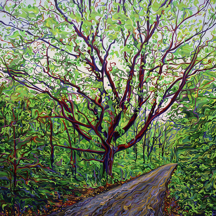 Enchanted Personali-Tree Painting by Amy Ferrari