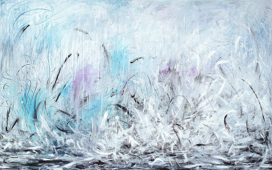 Enchanted Winter Painting by Kume Bryant