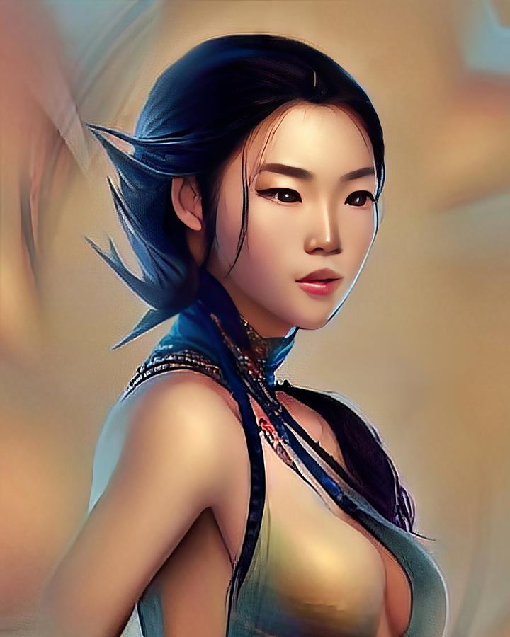 Avatar Digital Art - Enchanting Avatar by Tim Kieper
