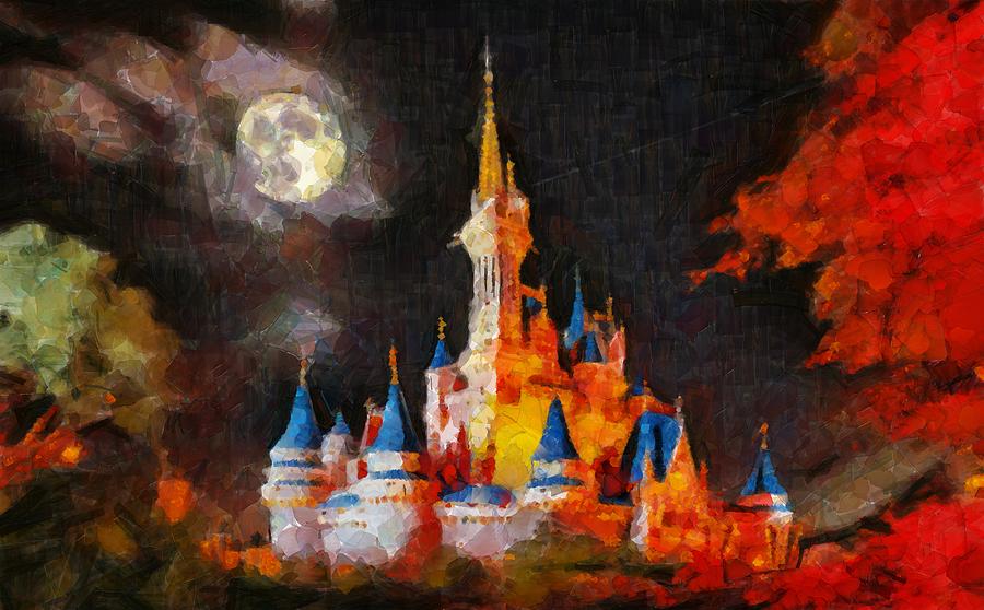 Enchanting Castle of Zolushka Digital Art by Caito Junqueira