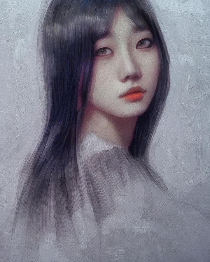 Enchanting Korean Charm Digital Art by Samuel HUYNH Enchanting Korean Charm Digital Art by Samuel HUYNH