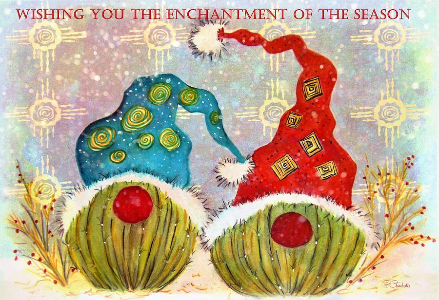 Enchantment Of The Season Painting by Barbara Chichester