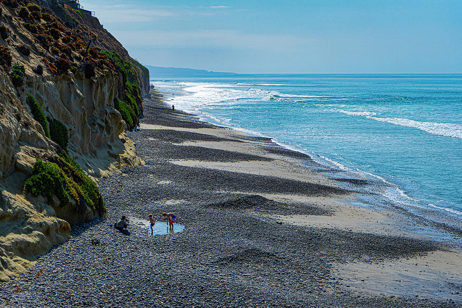 Encinitas Beach near San Diego Photograph by Matthew Bamberg