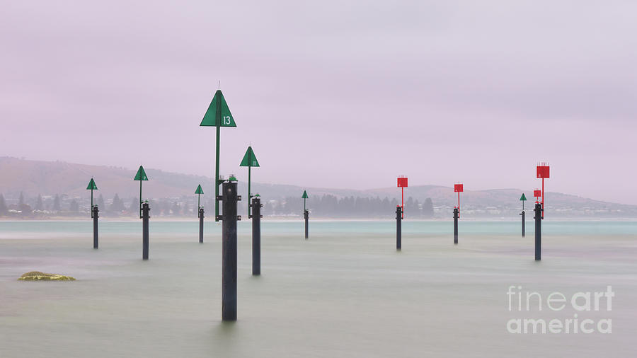 Encounter Bay Marks Photograph by Neil Maclachlan - Fine Art America