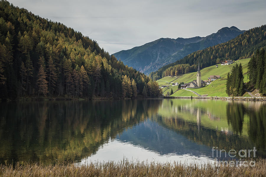 End of October in Sarntal Photograph by Eva Lechner