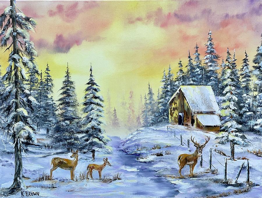 End of Season Painting by Kevin Brown