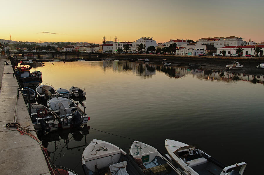 End of the Day in Tavira Photograph by Angelo DeVal