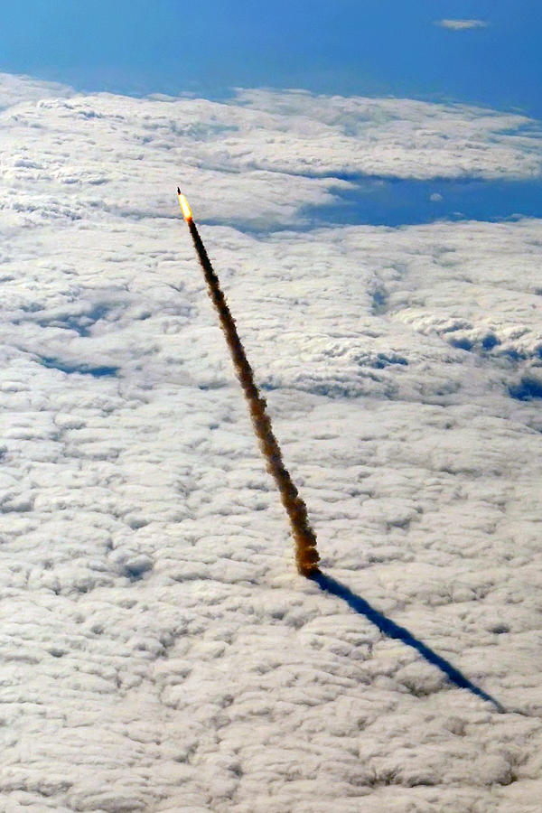 Endeavour Through the Clouds Photograph by Weston Westmoreland