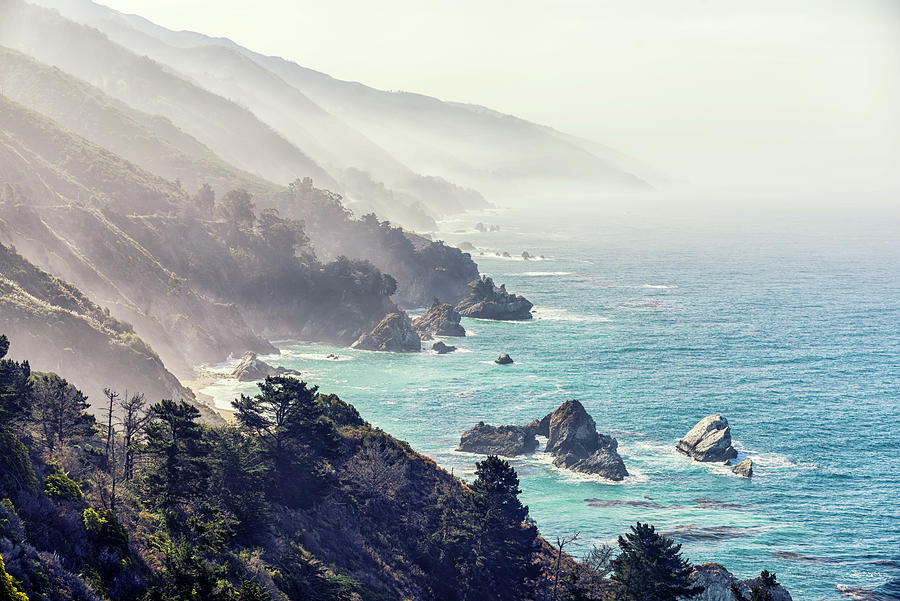 Endless Beauty Big Sur Photograph by Joseph S Giacalone - Fine Art America