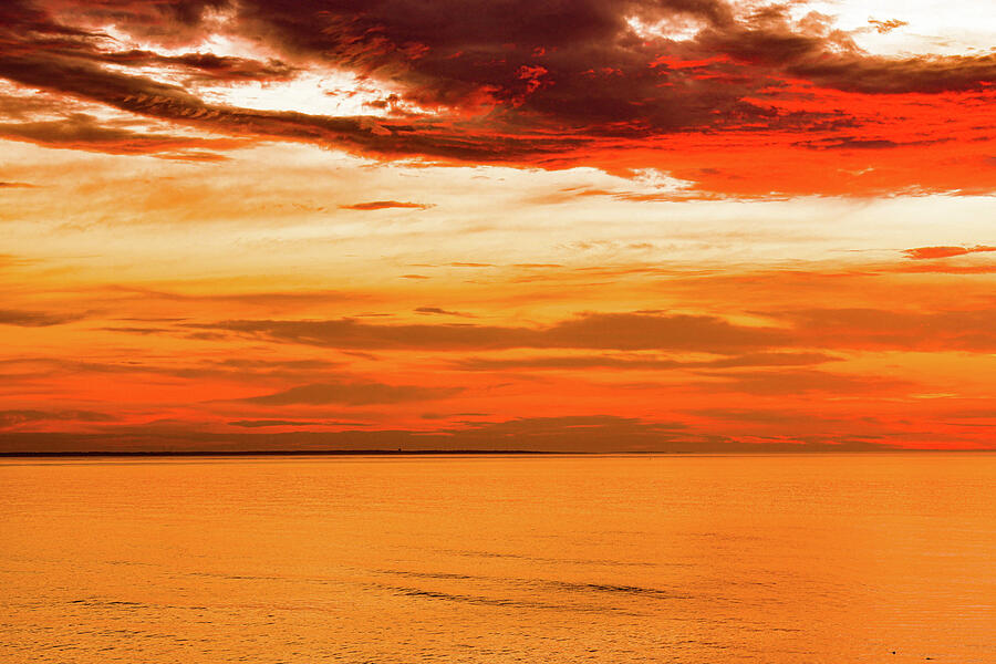 Endless Orange Sunrise  Photograph by Lorraine Palumbo