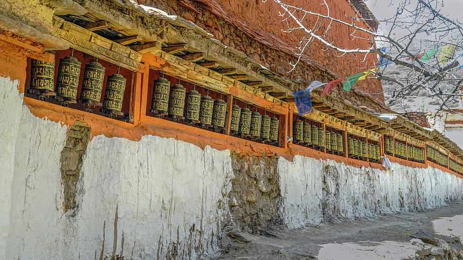 Endless Prayer Wheels in Nepal Photograph by Matthew Bamberg