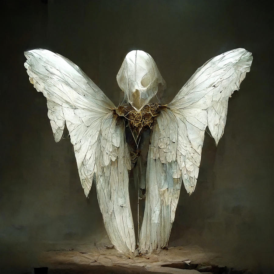 Enduring Angel Wings Photograph by Scott Slone