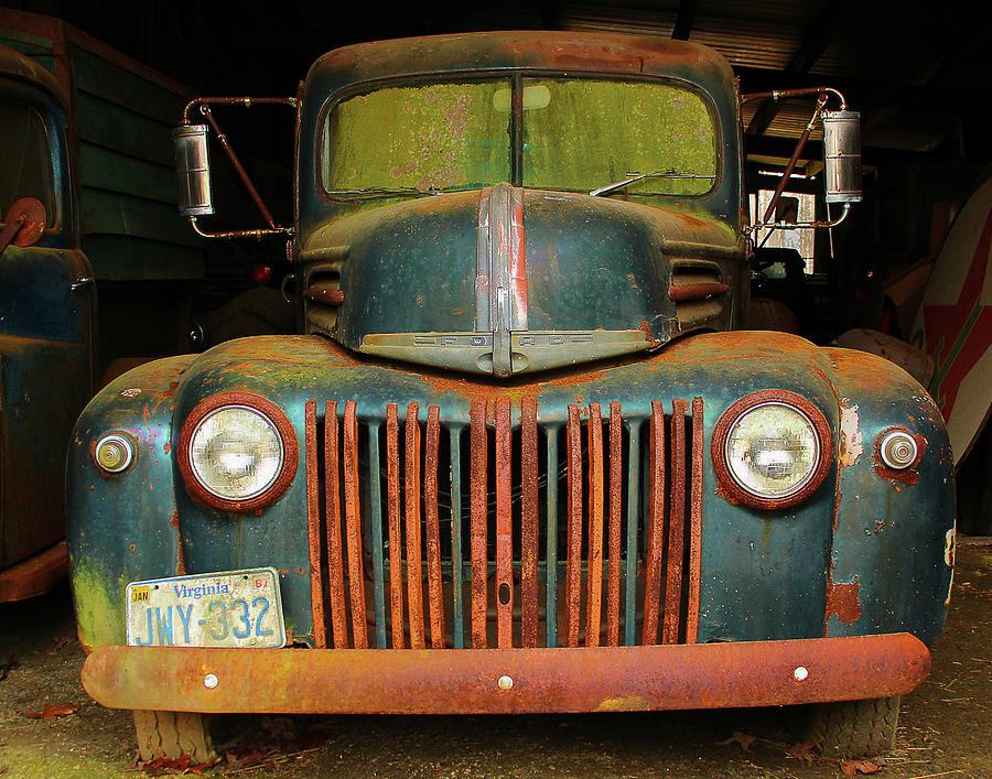 Enduring Series #151 FORD Photograph by Jeanne Jackson