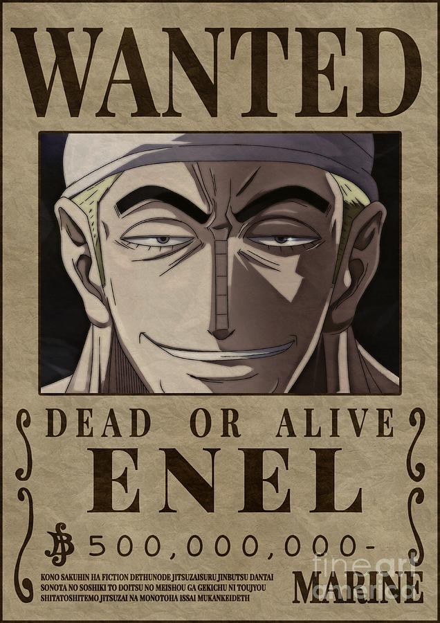https://images.fineartamerica.com/images/artworkimages/mediumlarge/3/enel-one-piece-wanted-anime-one-piece.jpg