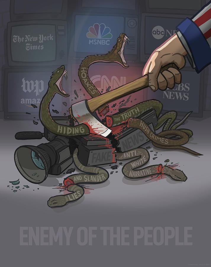 Enemy of the People Digital Art by Emerson Design
