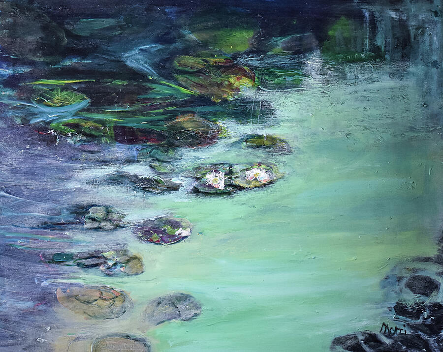Energies of the Swamp Painting by Morri Sims