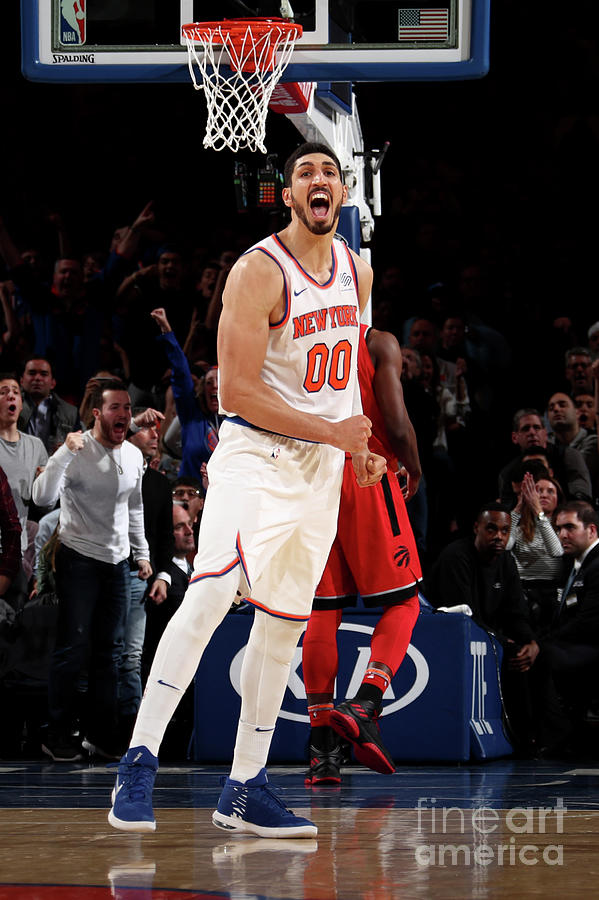 Enes Kanter Photograph by Nathaniel S. Butler