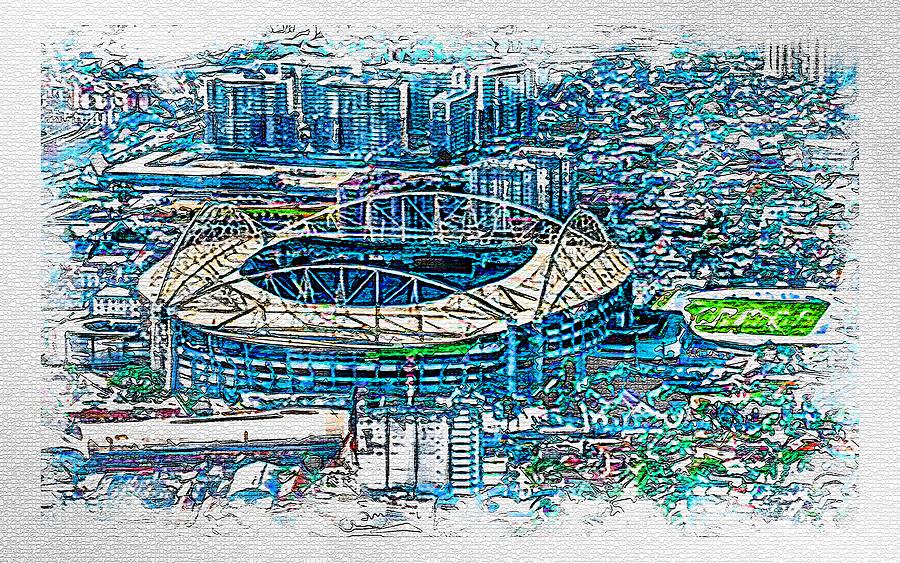 Engenhao Aerial View Hdr Botafogo Stadium Estadio Olimpico Nilton ...