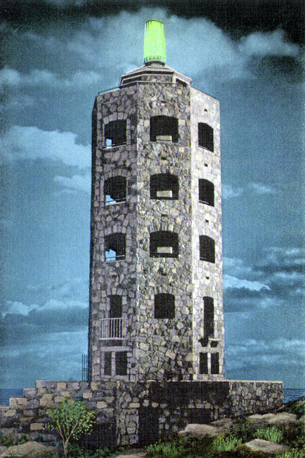 Enger Tower at Night, Duluth Photograph by Zenith City Press
