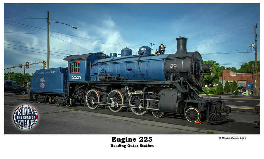 Engine 225 Photograph by David Speace